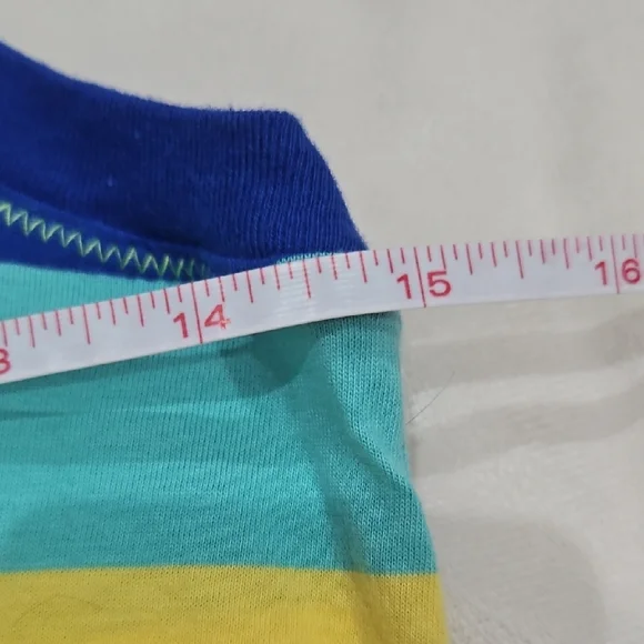 Crewcuts Blue and Peach Top - Picture 4 of 6